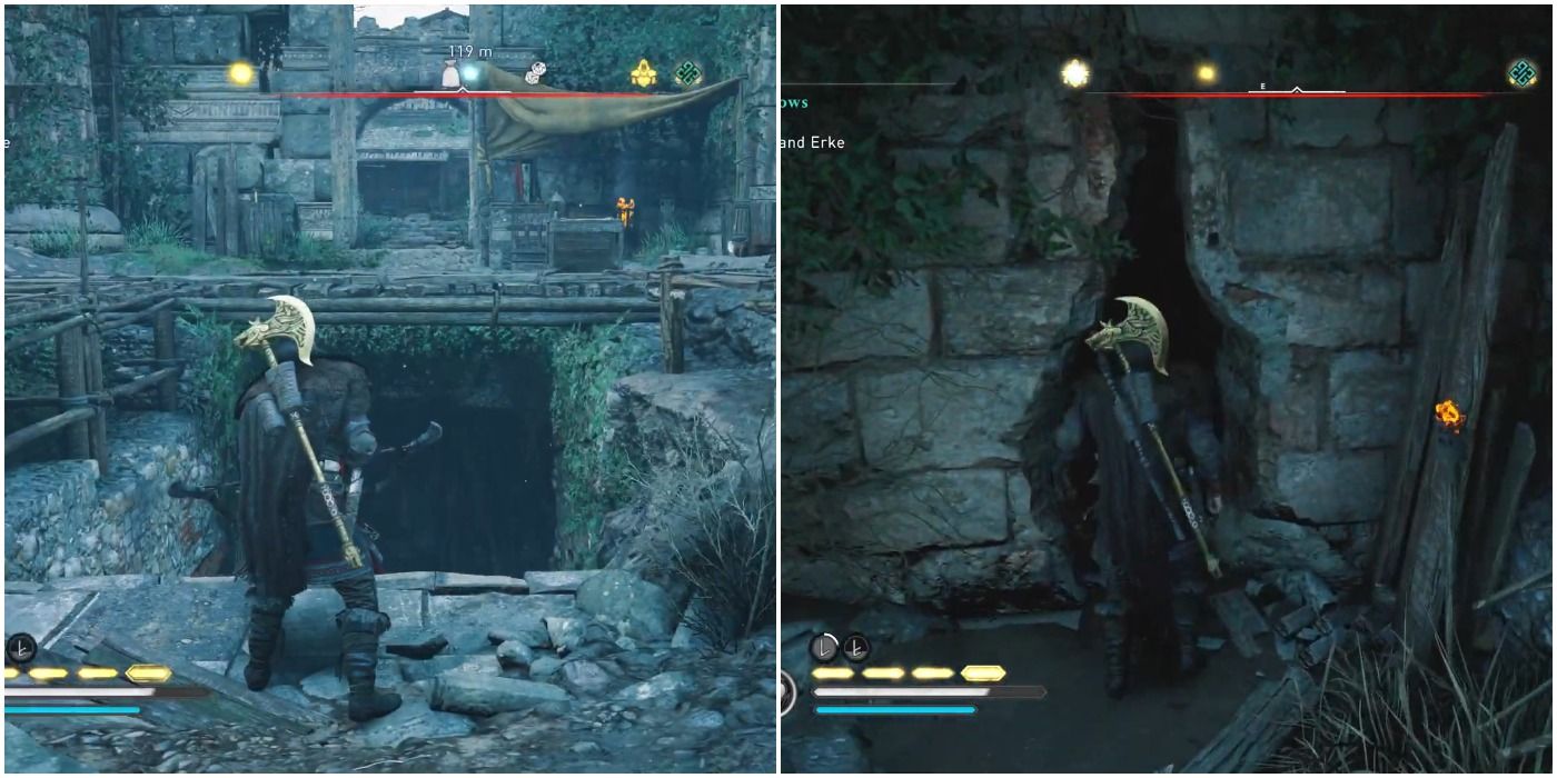 Temple of Mithras entrance in Assassin's Creed Valhalla