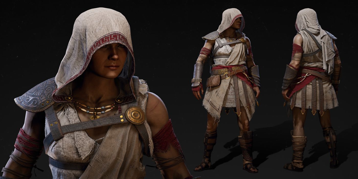 Kassandra in Pilgrim Armour Set from Assassins Creed Odyssey