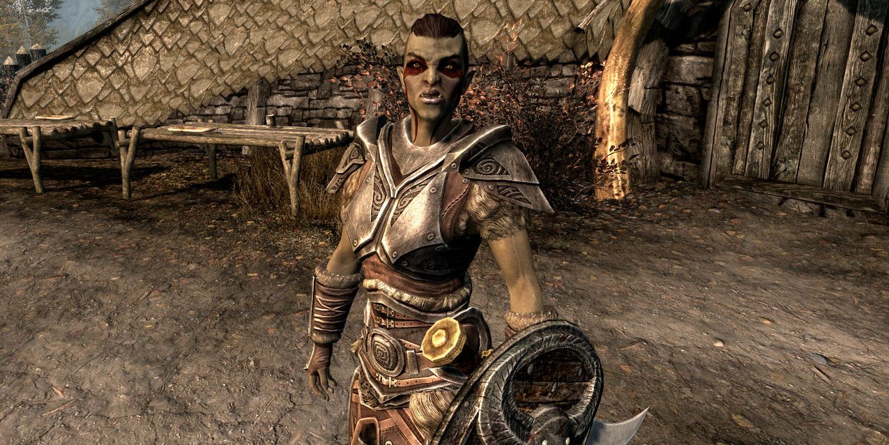 borgakh standing in an orc stronghold