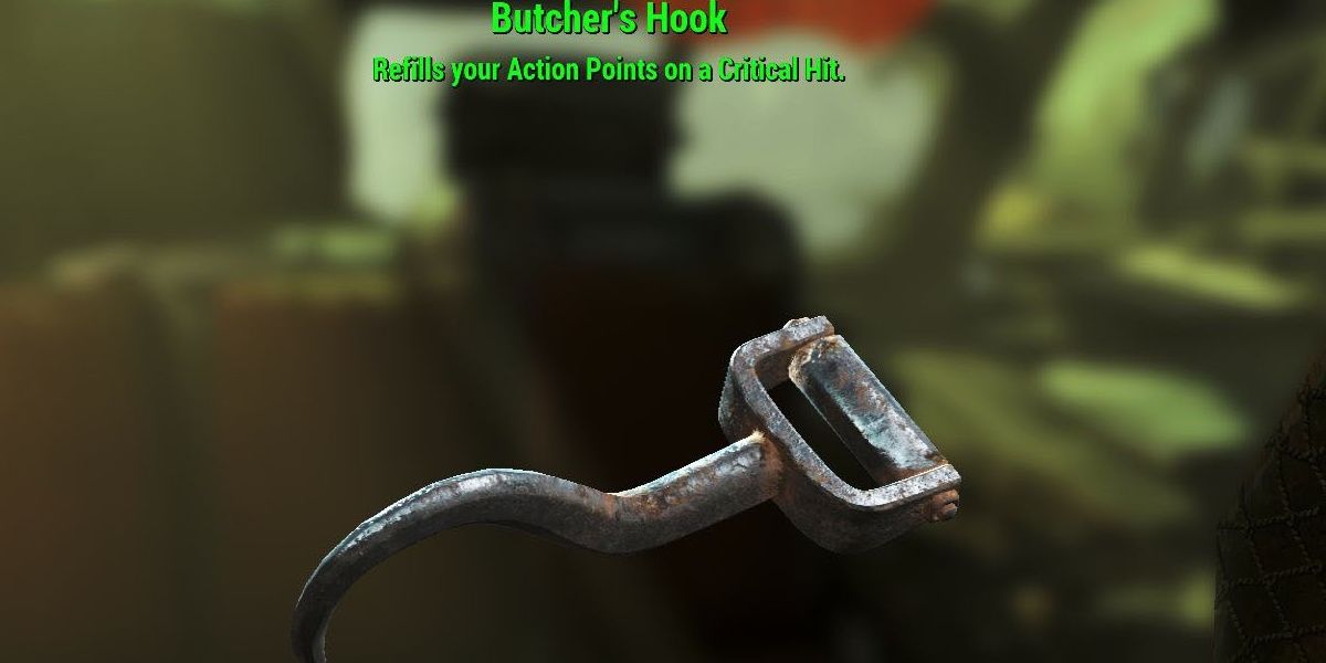 Butcher's Hook Unarmed Weapon Fallout 4