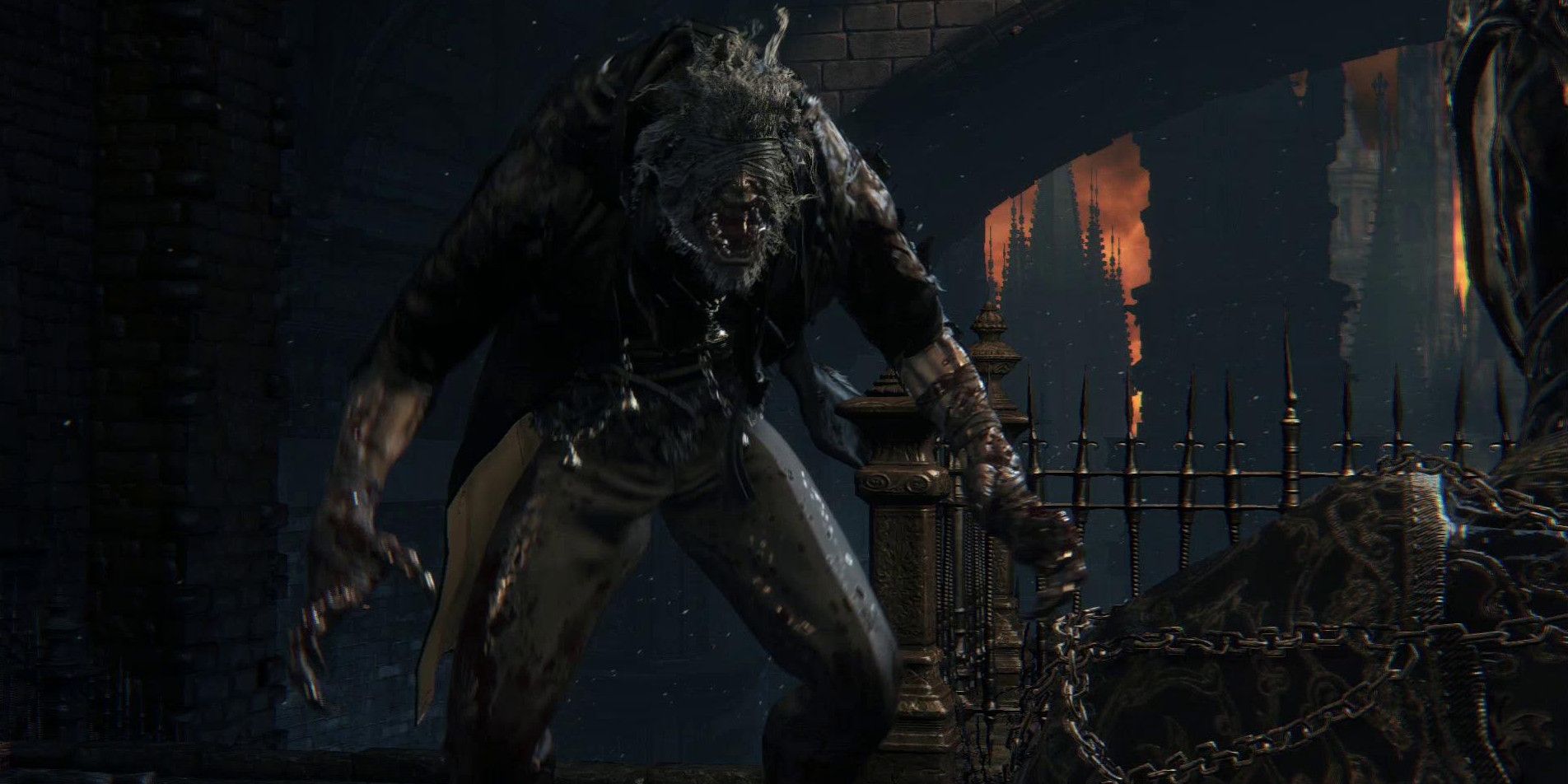 father gascoigne as a werewolf