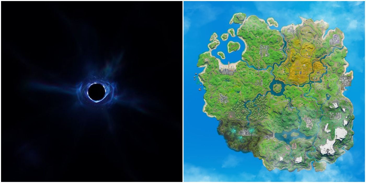 Black Hole and Apollo Island In Fortnite
