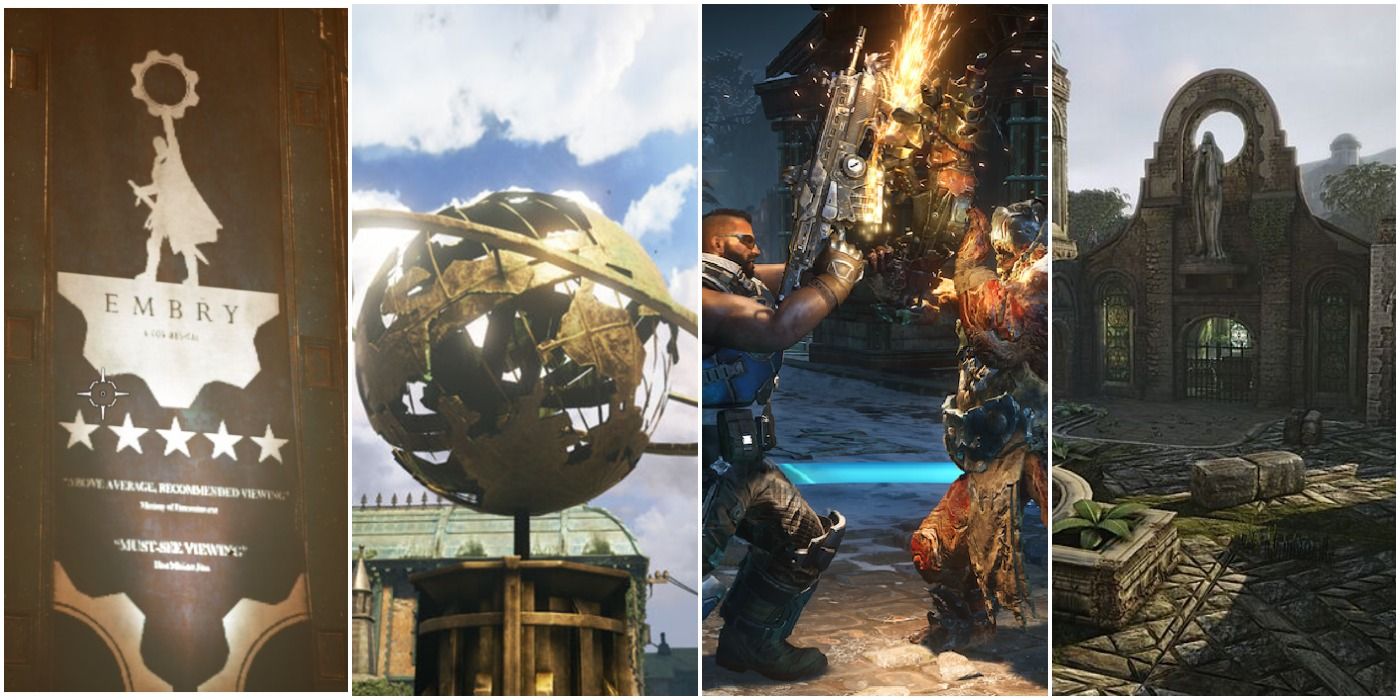 Collage of Gears of War Images
