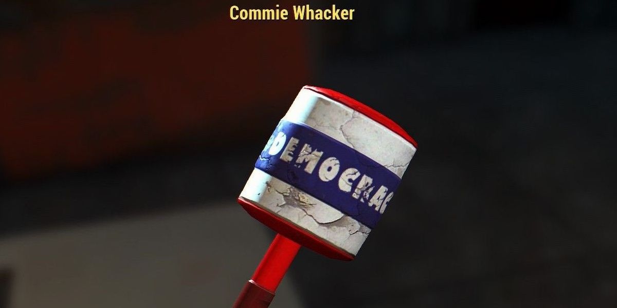 Commie Whacker blunt melee weapong Fallout 4