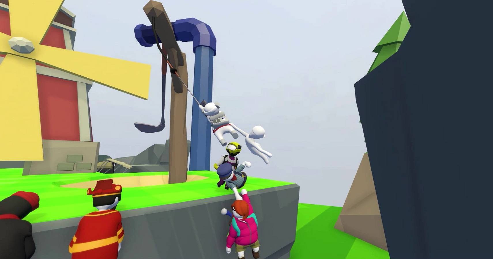 Human Fall Flat Has No Plans For Cross Platform Multiplayer Says No Brakes Games Ceo