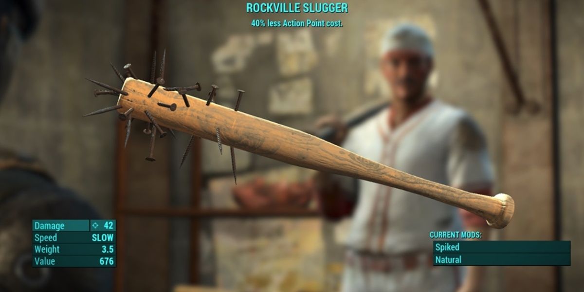 Rockville Slugger Blunt melee weapon Fallout 4