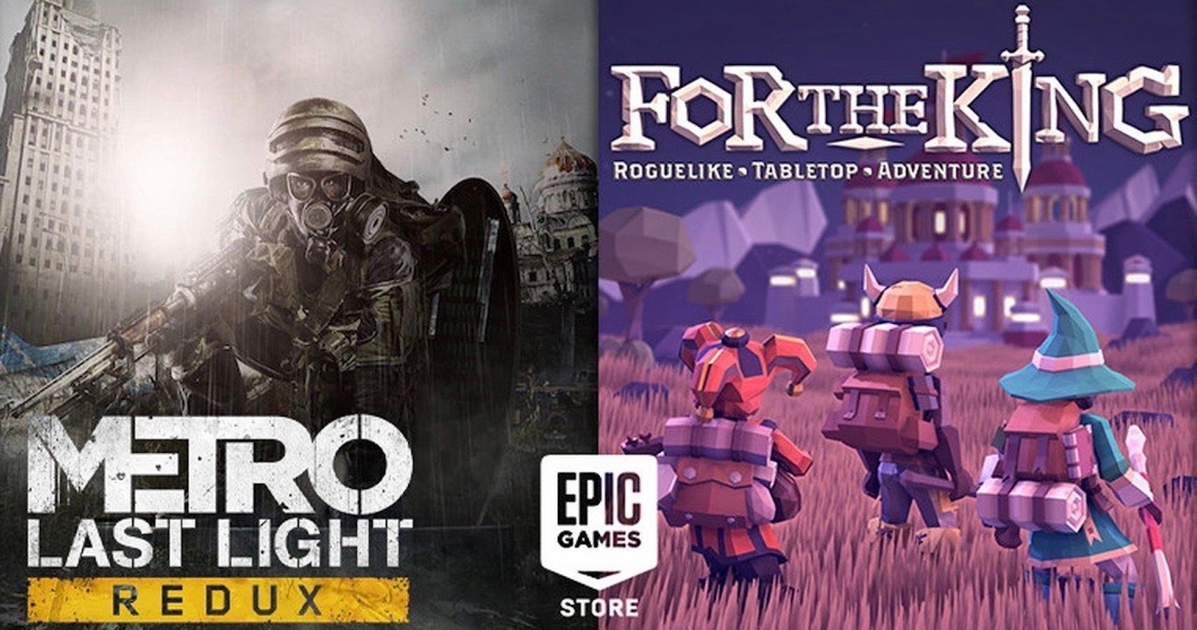 Epic Games Store solta os jogos For The King e Metro Last Light de