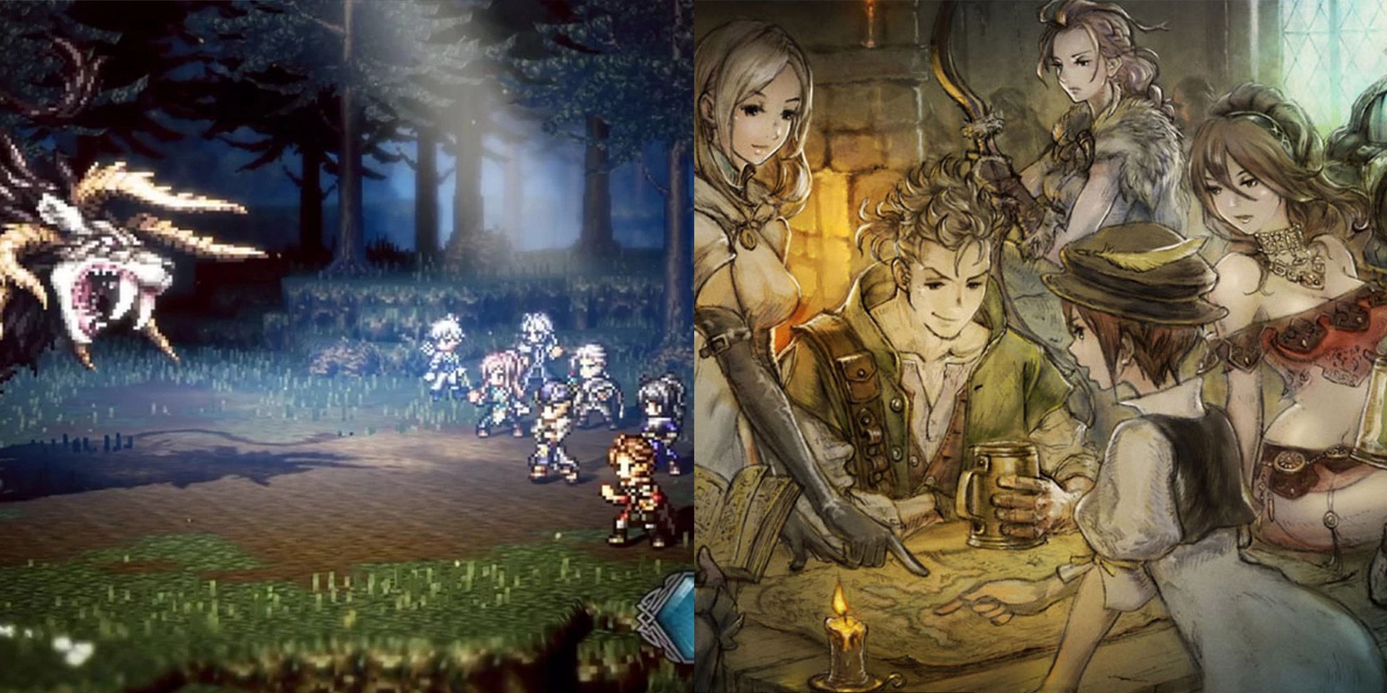 Octopath Traveler Conqueror of the Continent X LiveALive