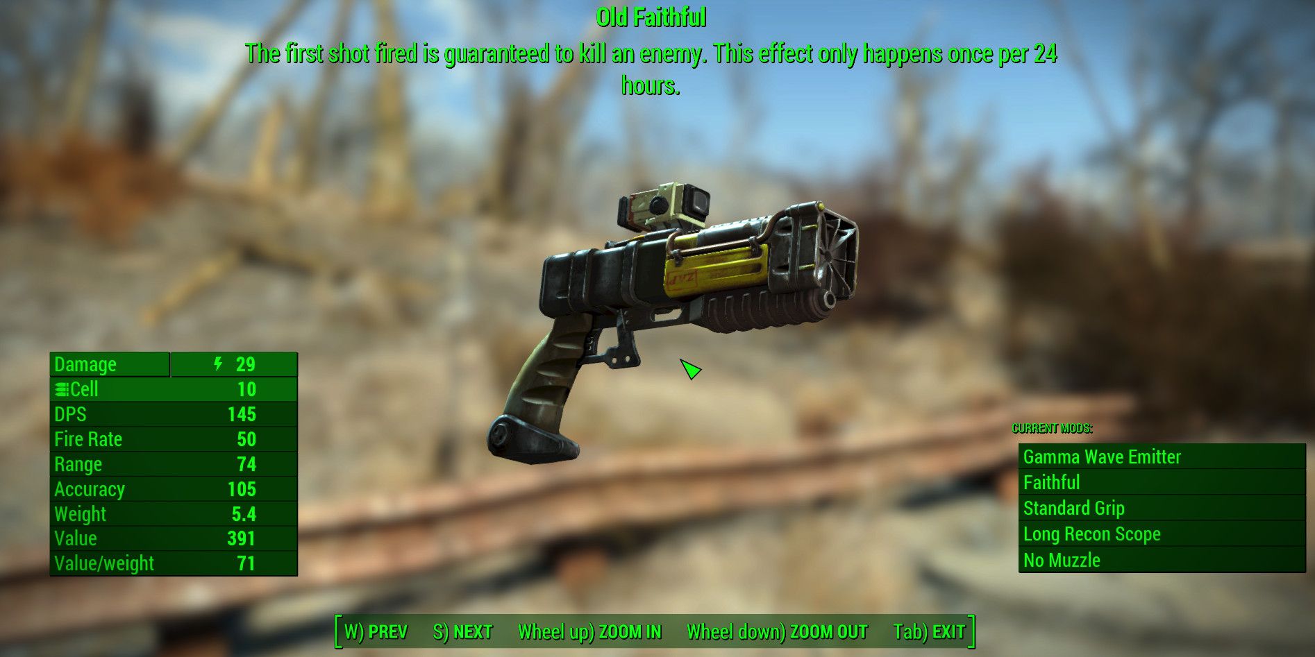 fallout 4 laser shotgun