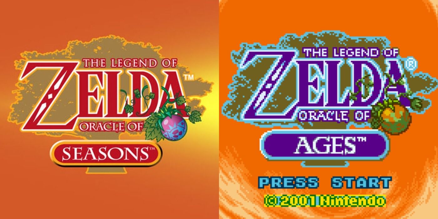 oracle of seasons and ages logos