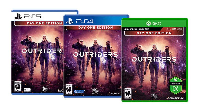Outriders consoles versions