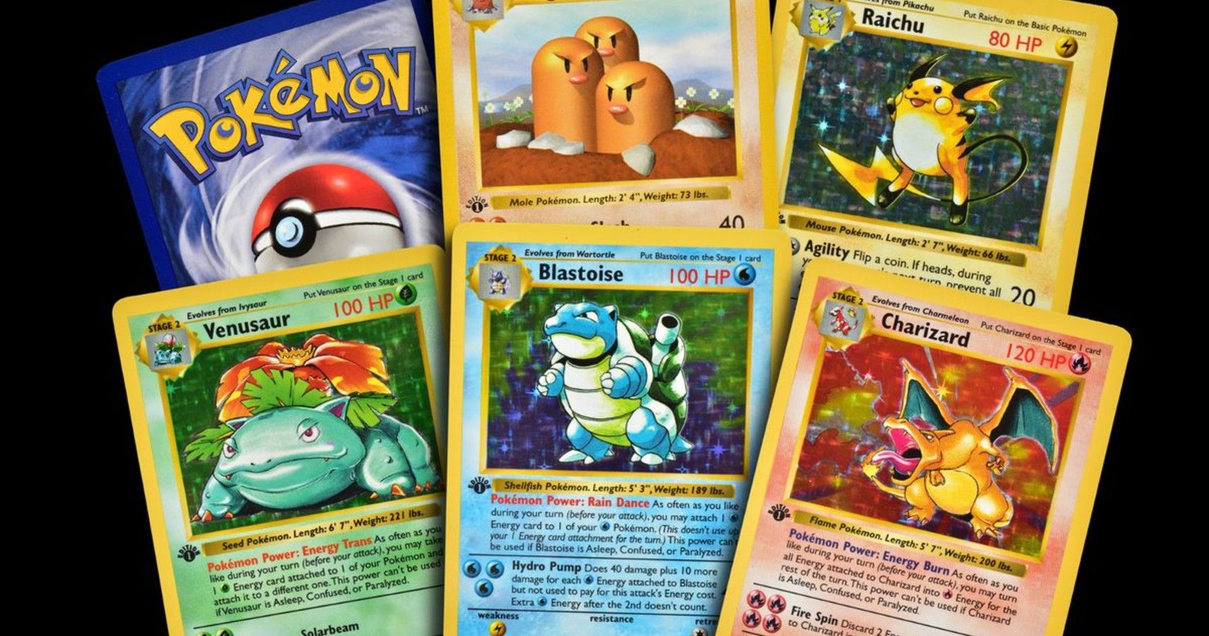 1st Edition Set Of Pokemon Cards, Including A Charizard, Sells For $666,000