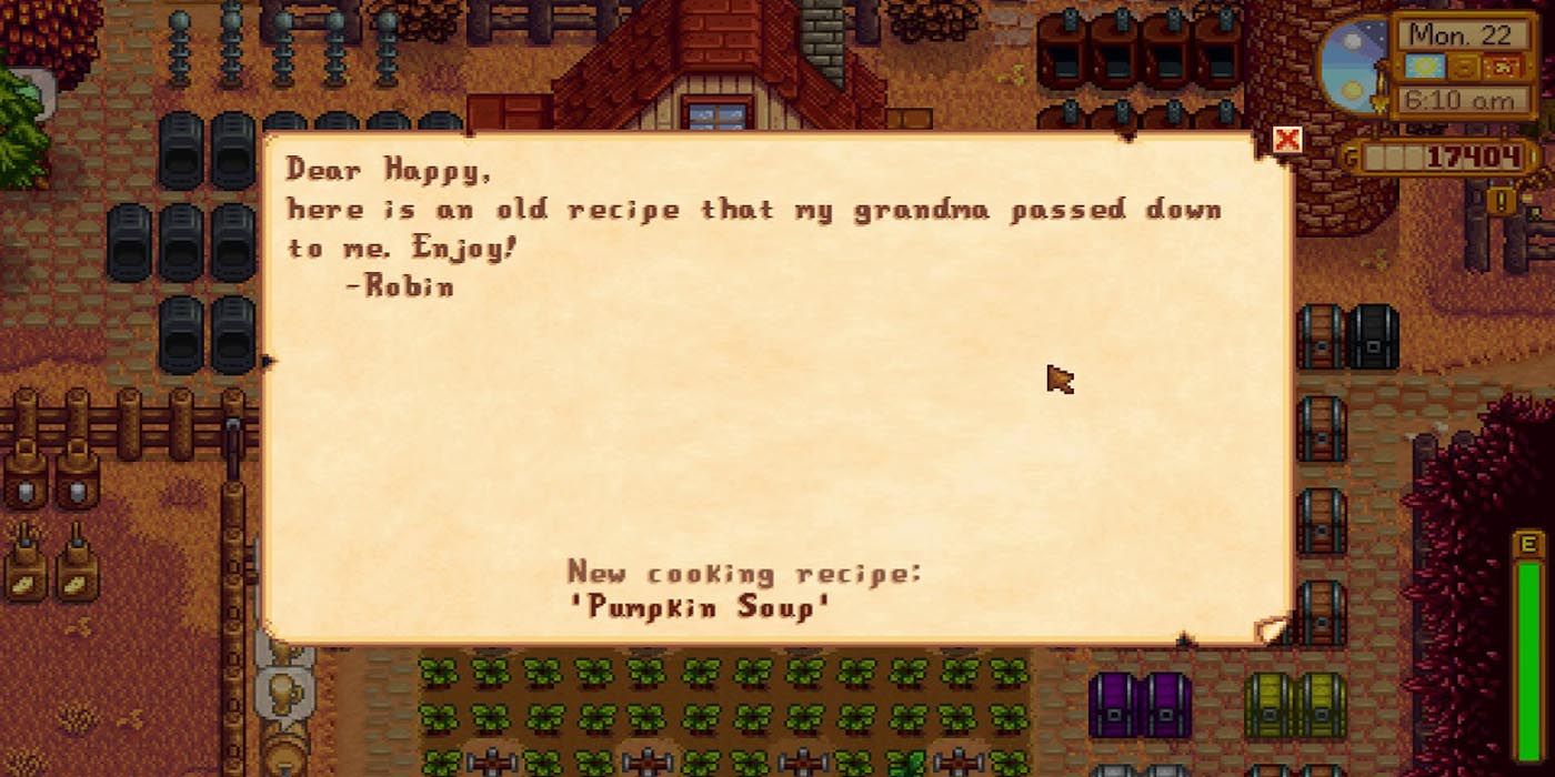 Pumpkin Soup Stardew Valley