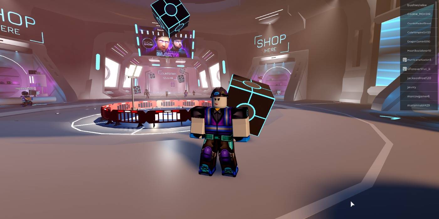 how roblox wild violet anime hair looks on avatar