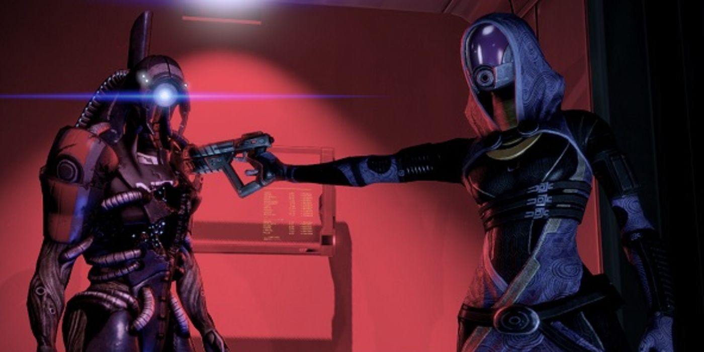 Tali and Legion's argument in Mass Effect 2