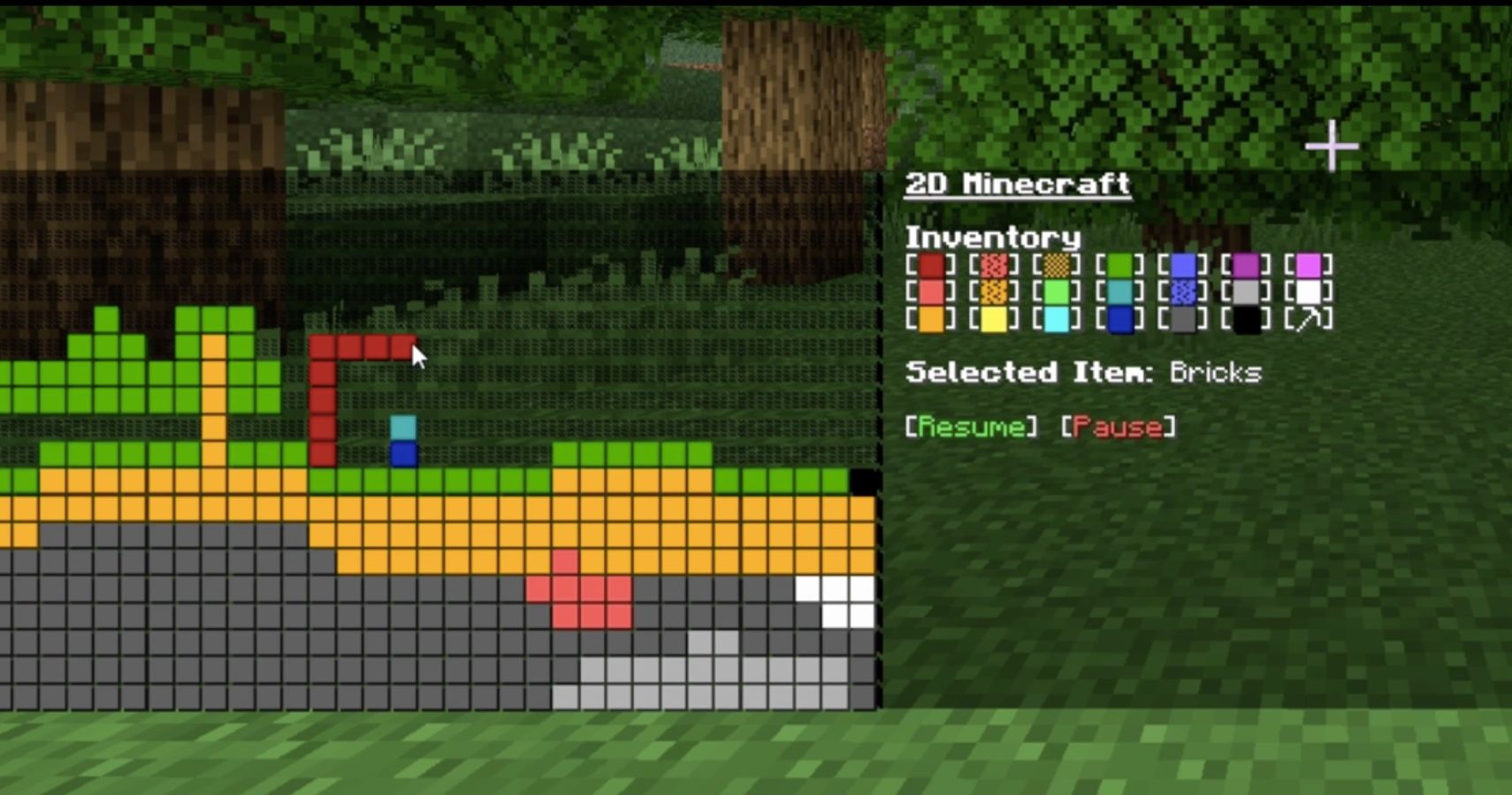 I Finished 2D Minecraft
