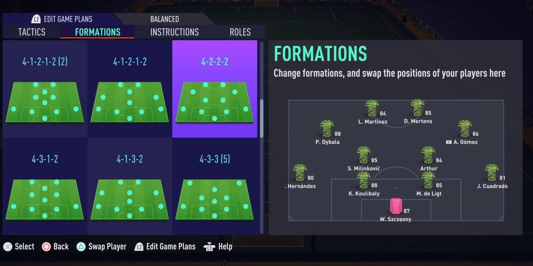 The 10 Best Formations To Use In Fifa 21