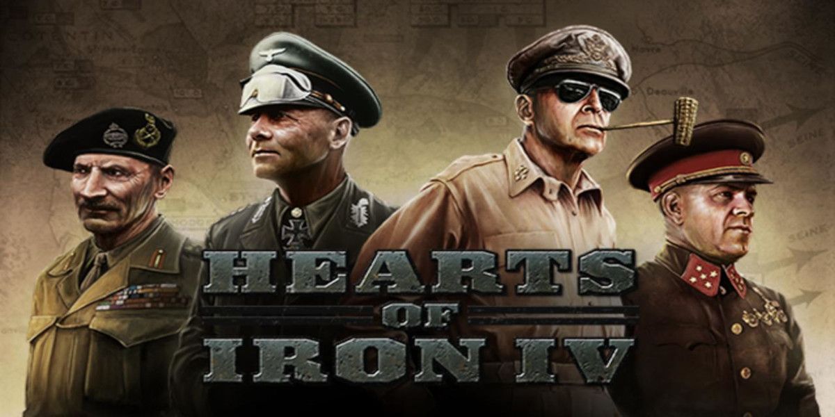 The cover for Hearts of Iron IV