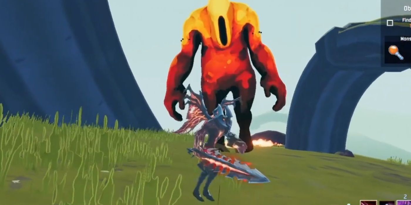 This Risk of Rain 2 mod allows players to have a blast controlling Aatrox, who can slice through huge enemies in a very fun way