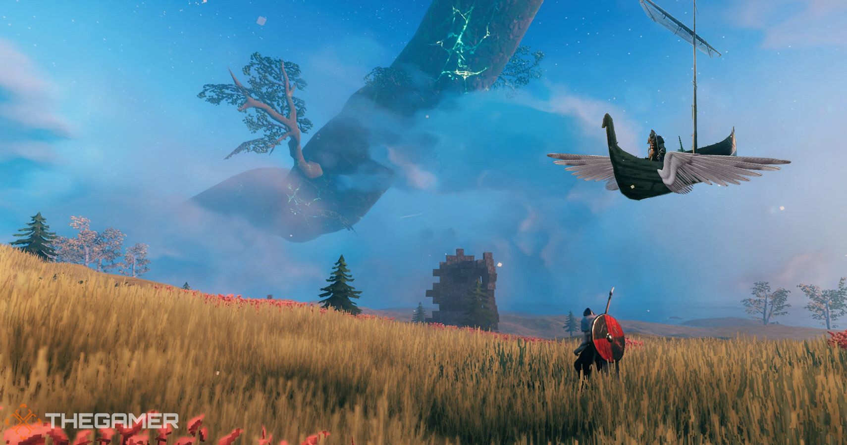 Actually, Birds Are Turning Into Flying Boats In Hilarious Valheim Glitch