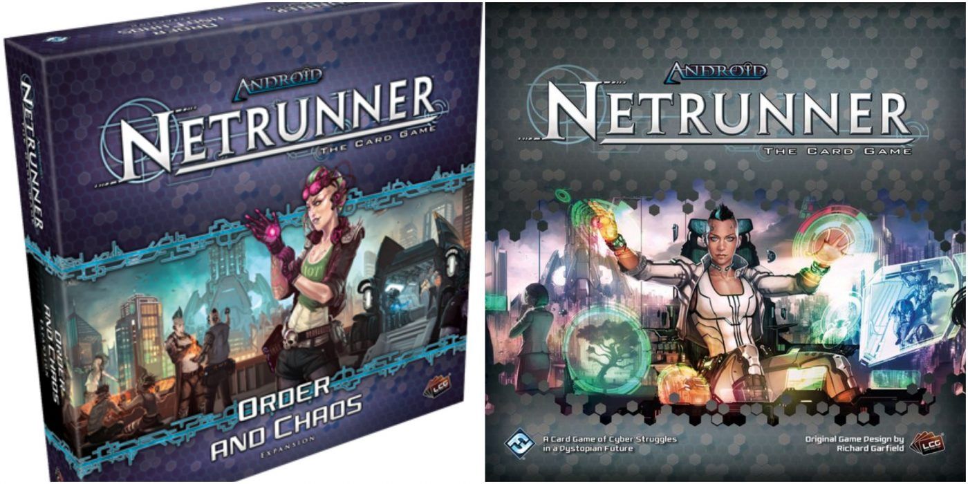 Android Netrunner. Boxes of the Trading Card Game