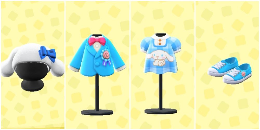 Animal Crossing New Horizons Cinnamoroll clothing