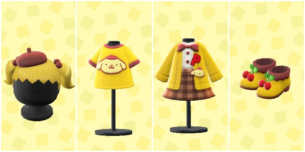 Animal Crossing New Horizons Pompompurin clothing