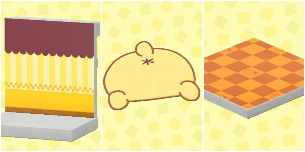 Animal Crossing New Horizons Pompompurin wallpaper and carpets