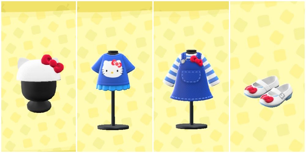 Animal Crossing New Horizons Hello Kitty Clothing
