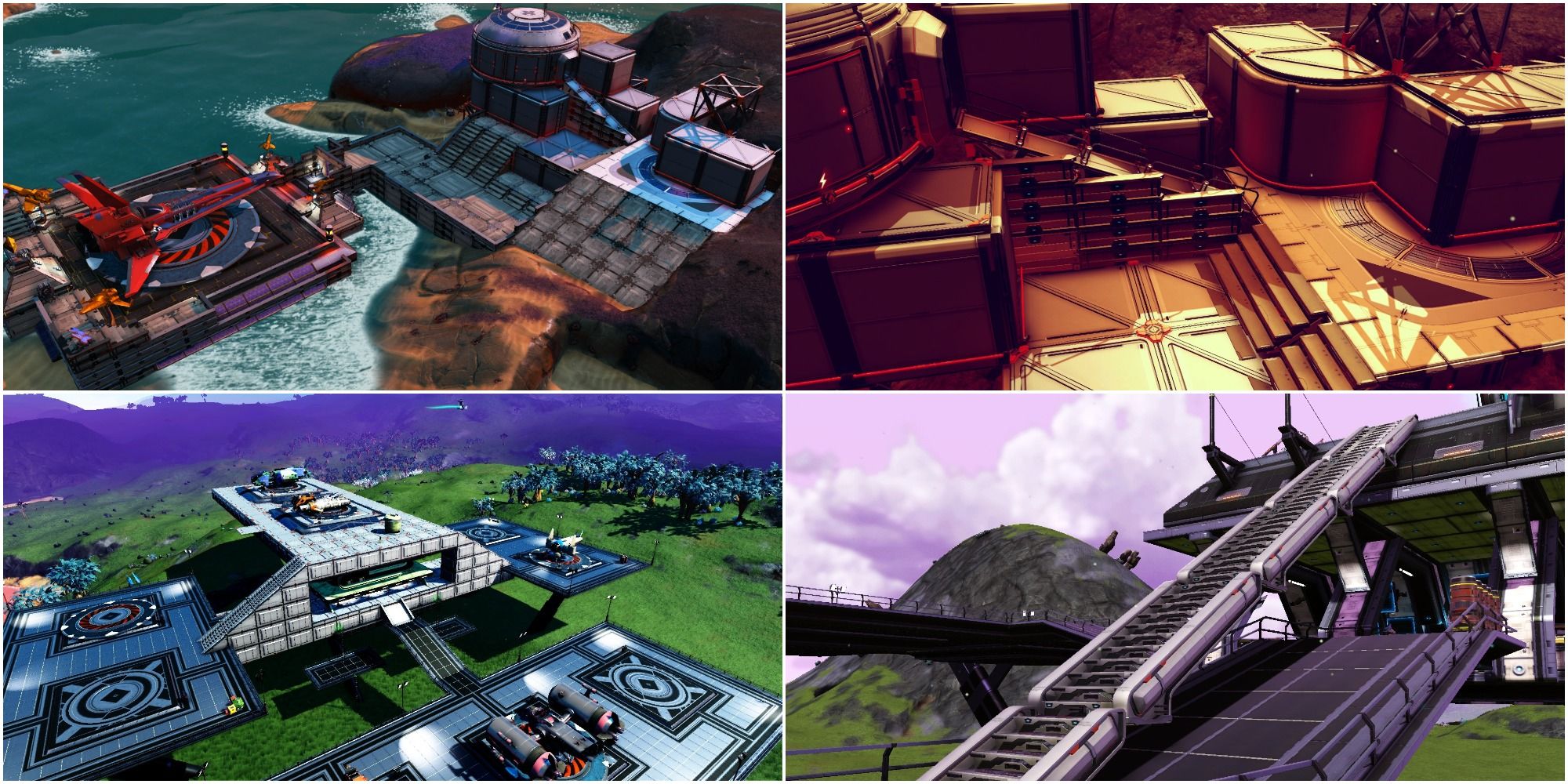 No Man's Sky: 4 bases that are only possible to make with the mod