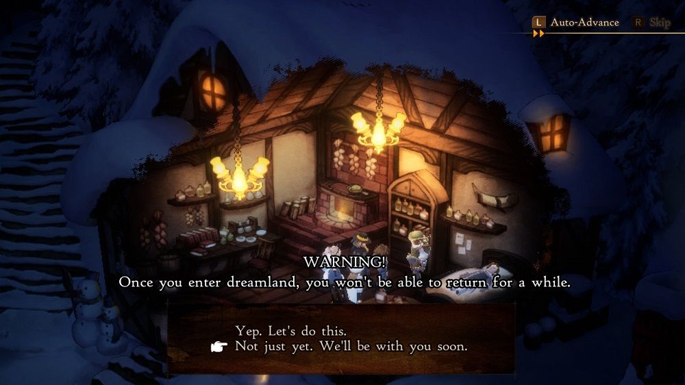 Bravely Default 2 In Dreams sidequest entering dreamland