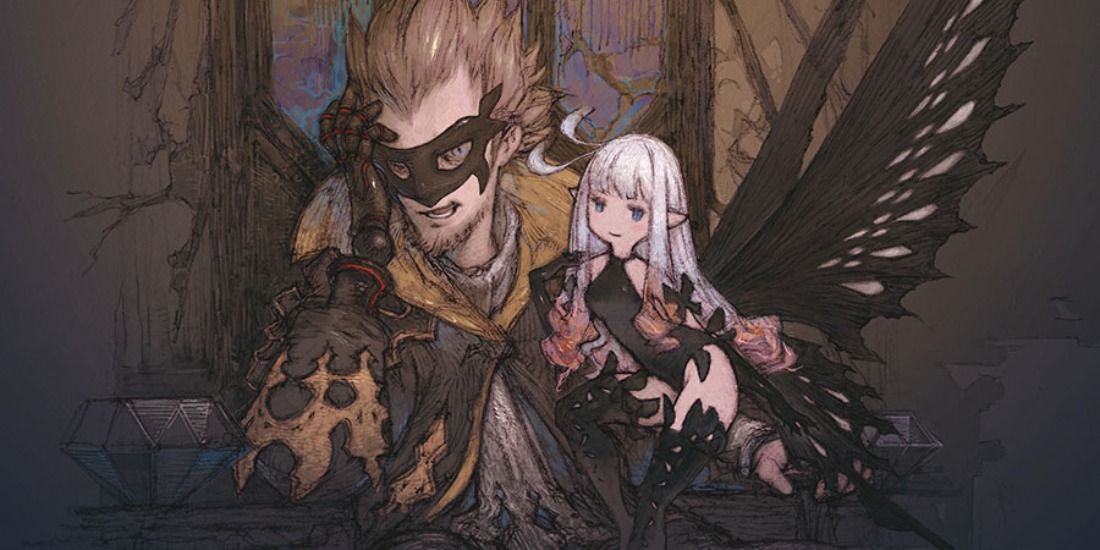 The main mysterious villain and an evil fairy from Bravely Second