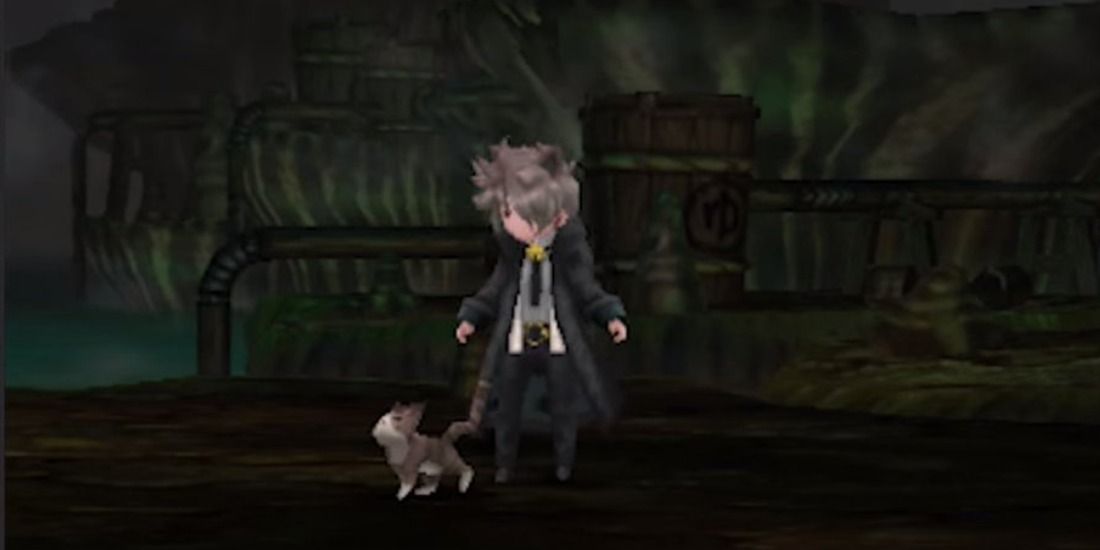 Tiz as a Catmancer in Bravely Second