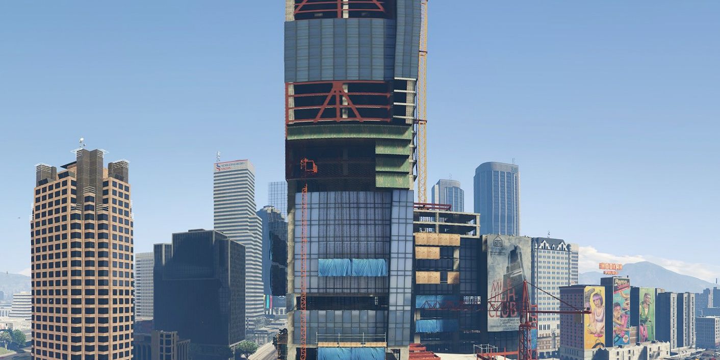 GTA Construction Site Sniper Tower