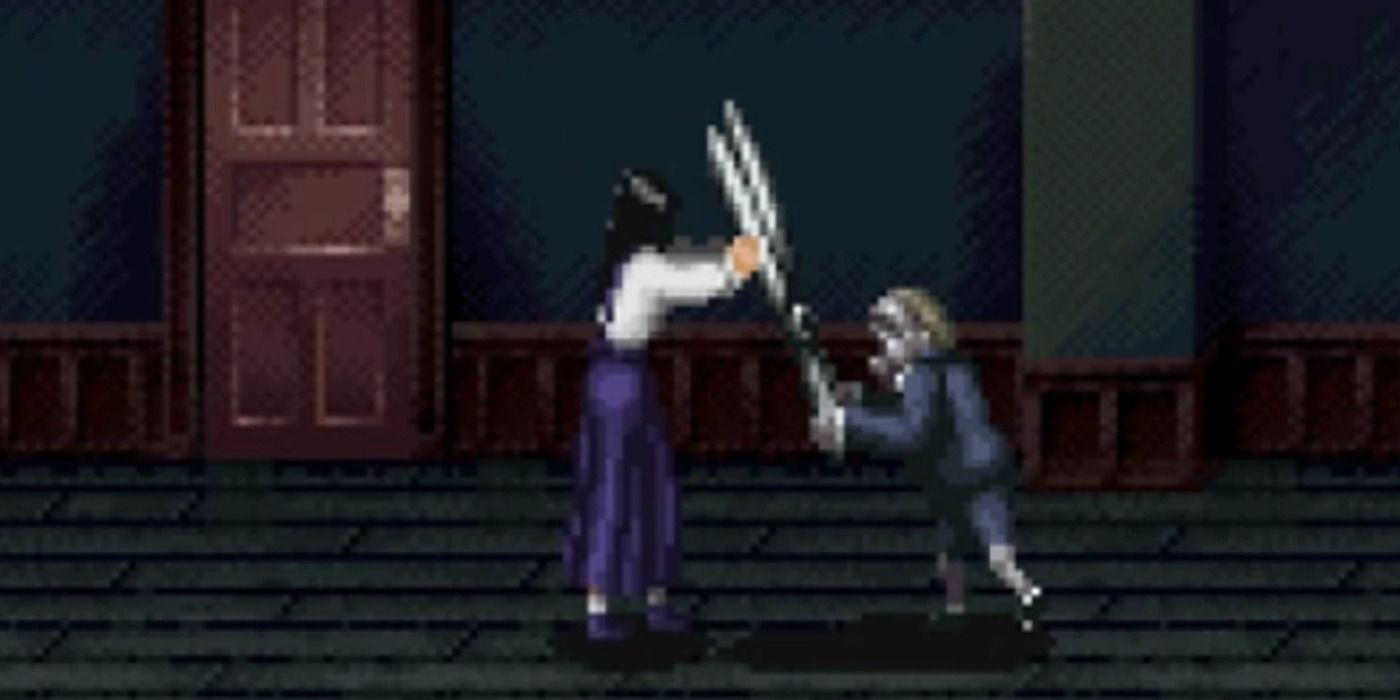 Clock Tower Characters Fighting