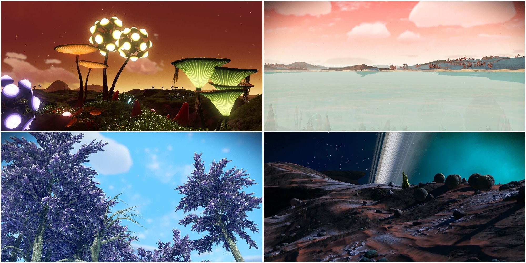 No Man's Sky: biomes have different colors with this mod