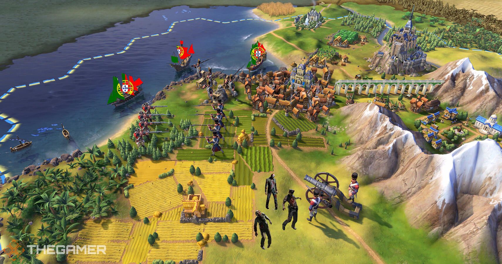Control The Flow Of Spice As Portugal Or End The World In A Zombie Apocalypse In Upcoming Civ 6 Update