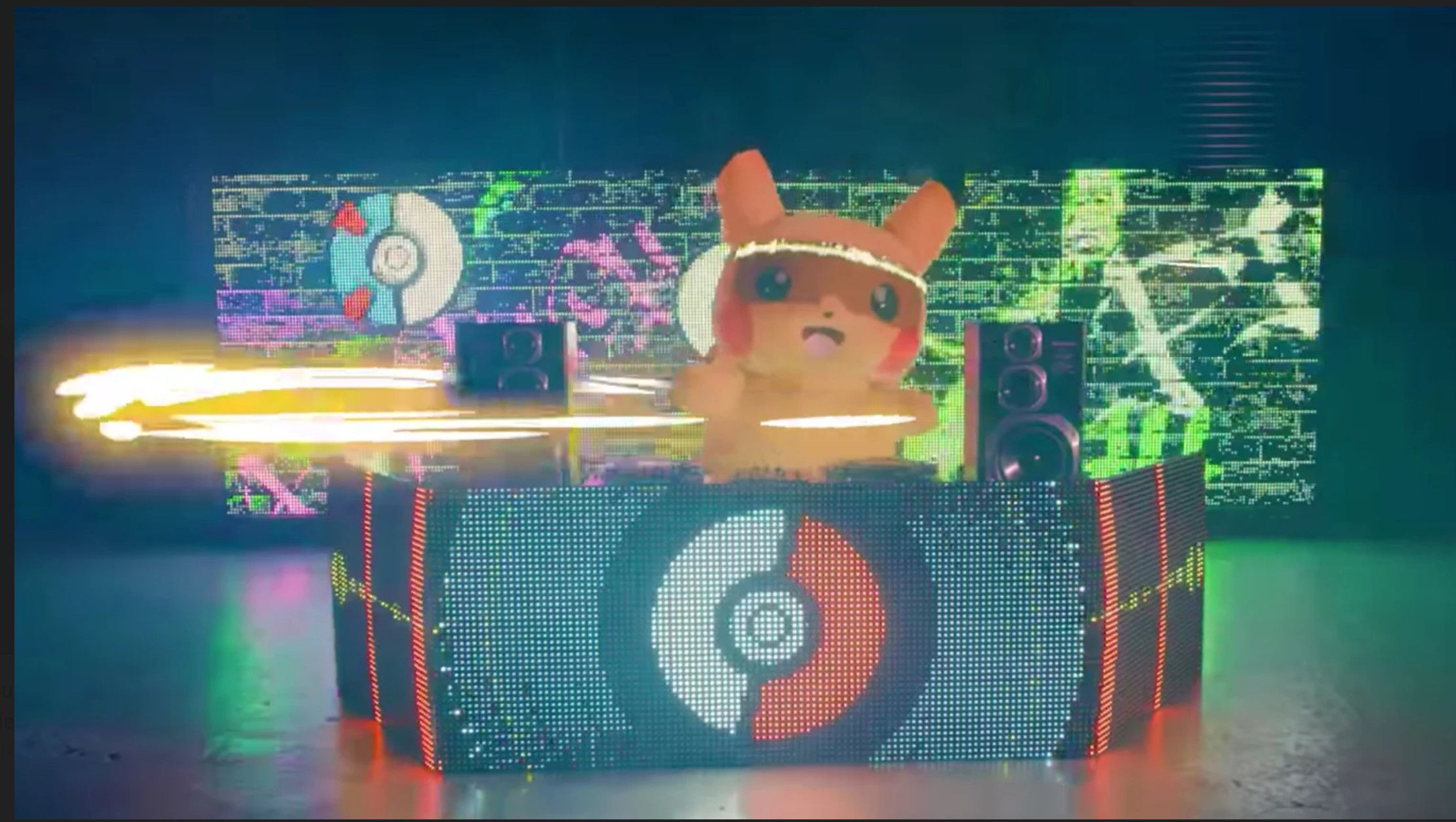 DJ Pikachu Mascot