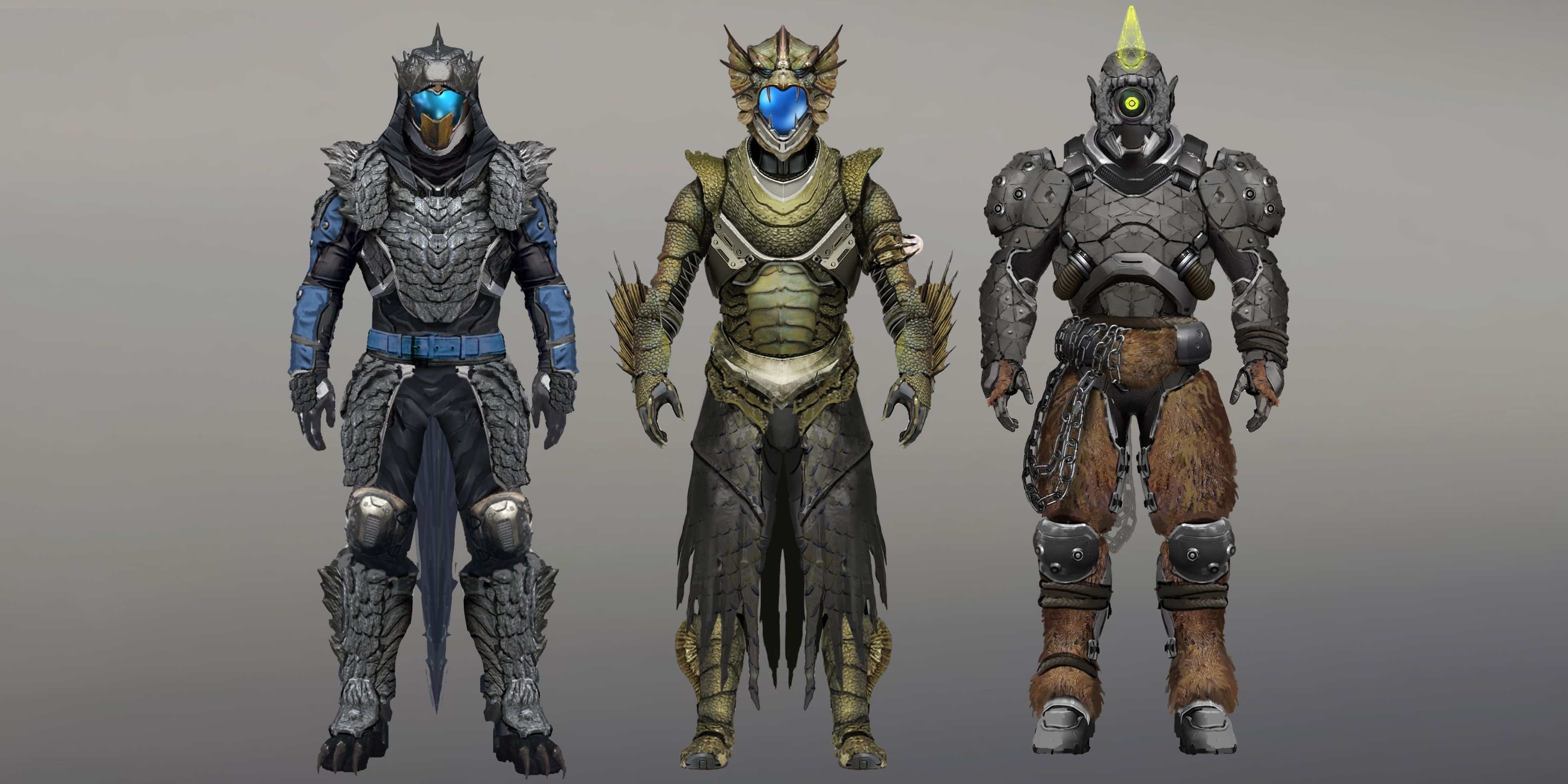 Destiny 2 Festival of the Lost 2021 Monster Armor Set Concept Art