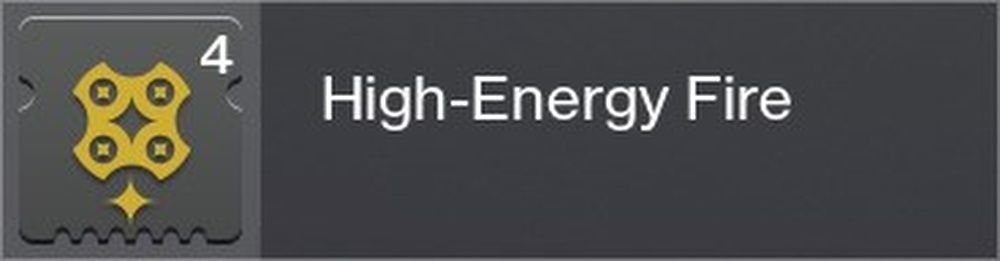 Destiny 2 High-Energy Fire Mod Icon