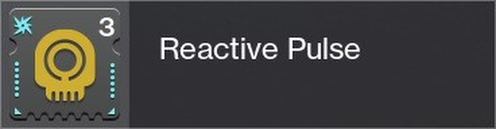 Destiny 2 Reactive Pulse Mod Icon