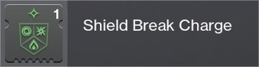 Destiny 2 Shield Break Charge Mod Icon