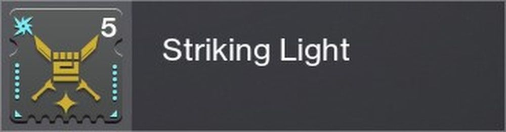 Destiny 2 Striking Light Mod Icon