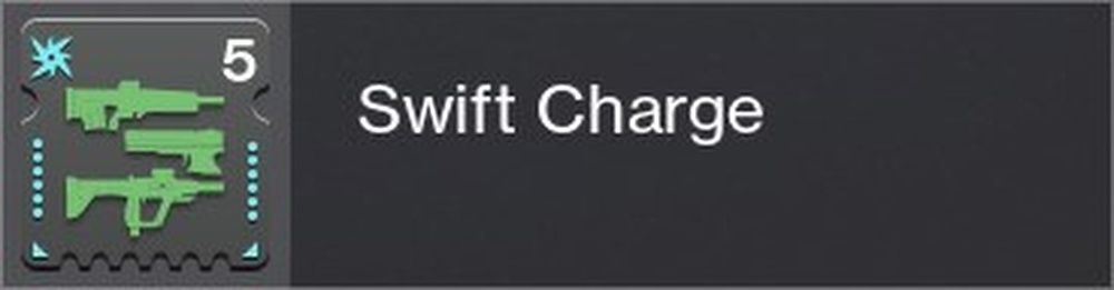 Destiny 2 Swift Charge Mod Icon