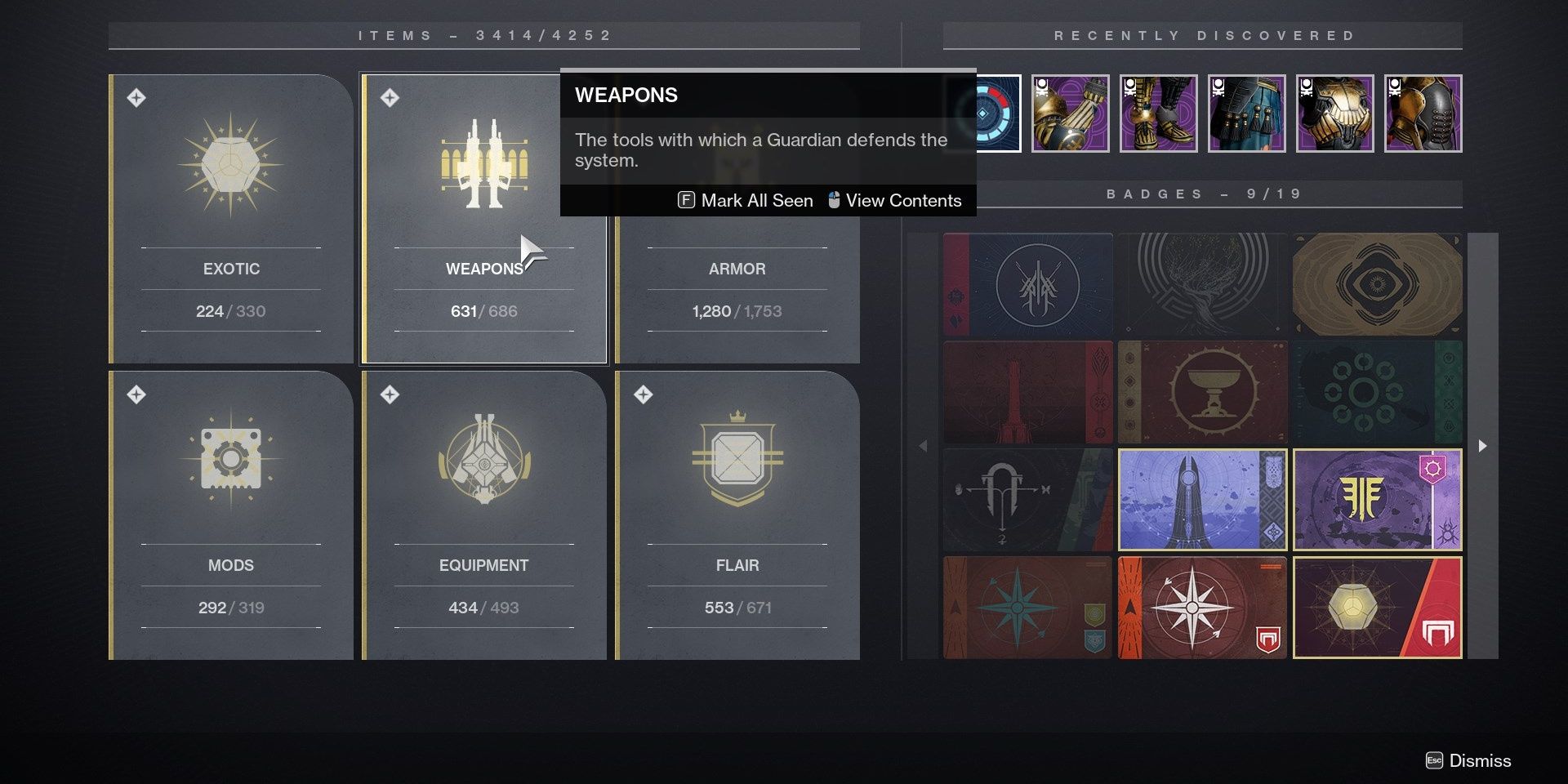 destiny 2 item manager save loadouts