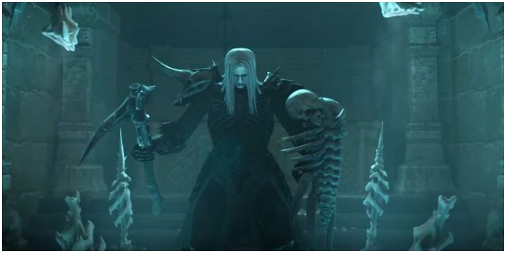 Diablo 3 Necromancer Snapshot From The Trailer