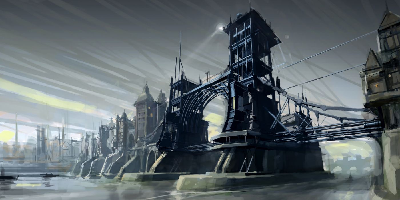 Dishonored Huge Bridge Artwork