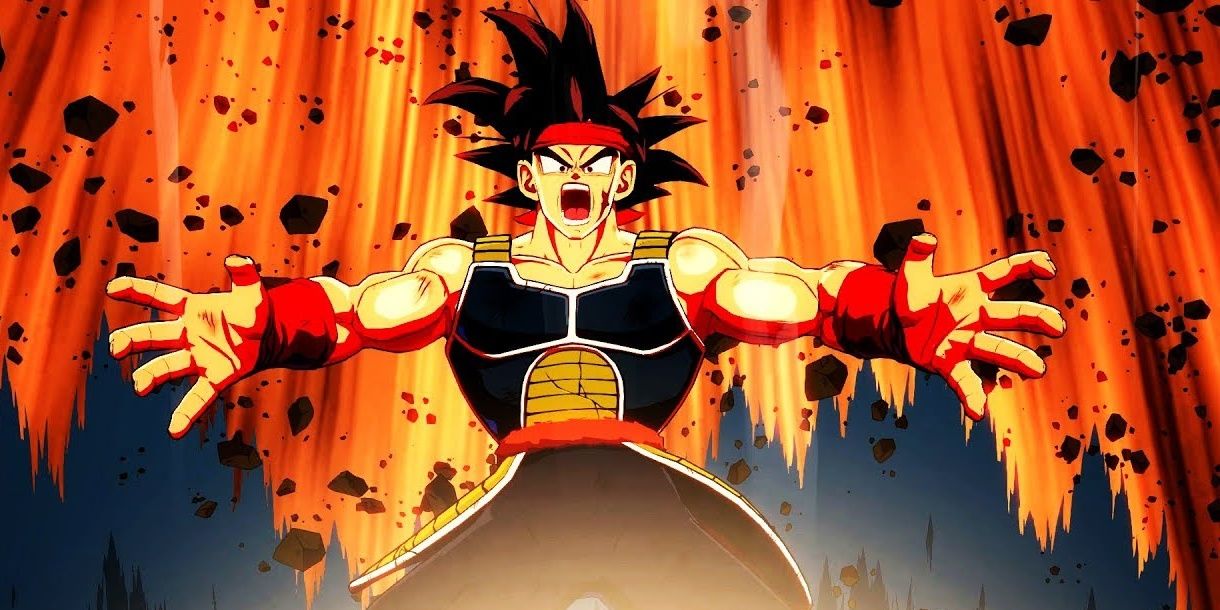 Dragon Ball Fighterz Bardock overwhelmed Cropped