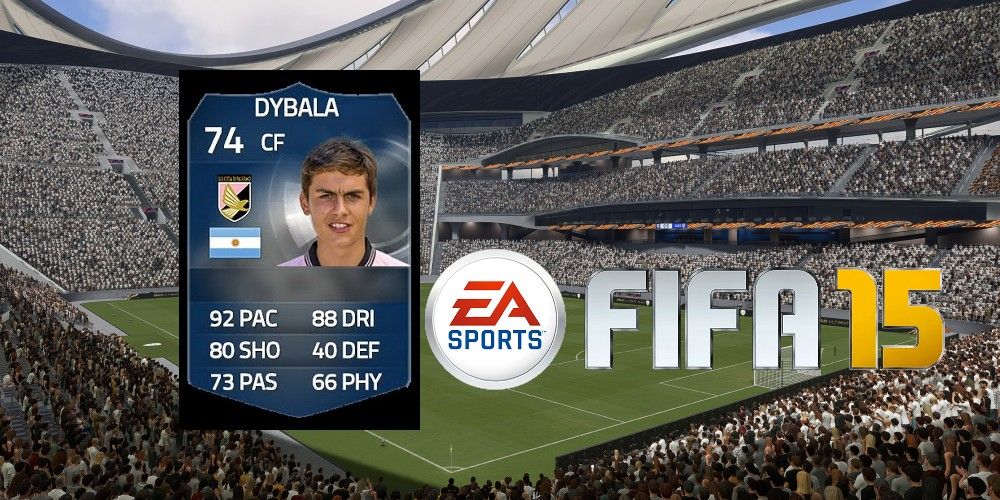 Dybala Silver Card FIFA 15