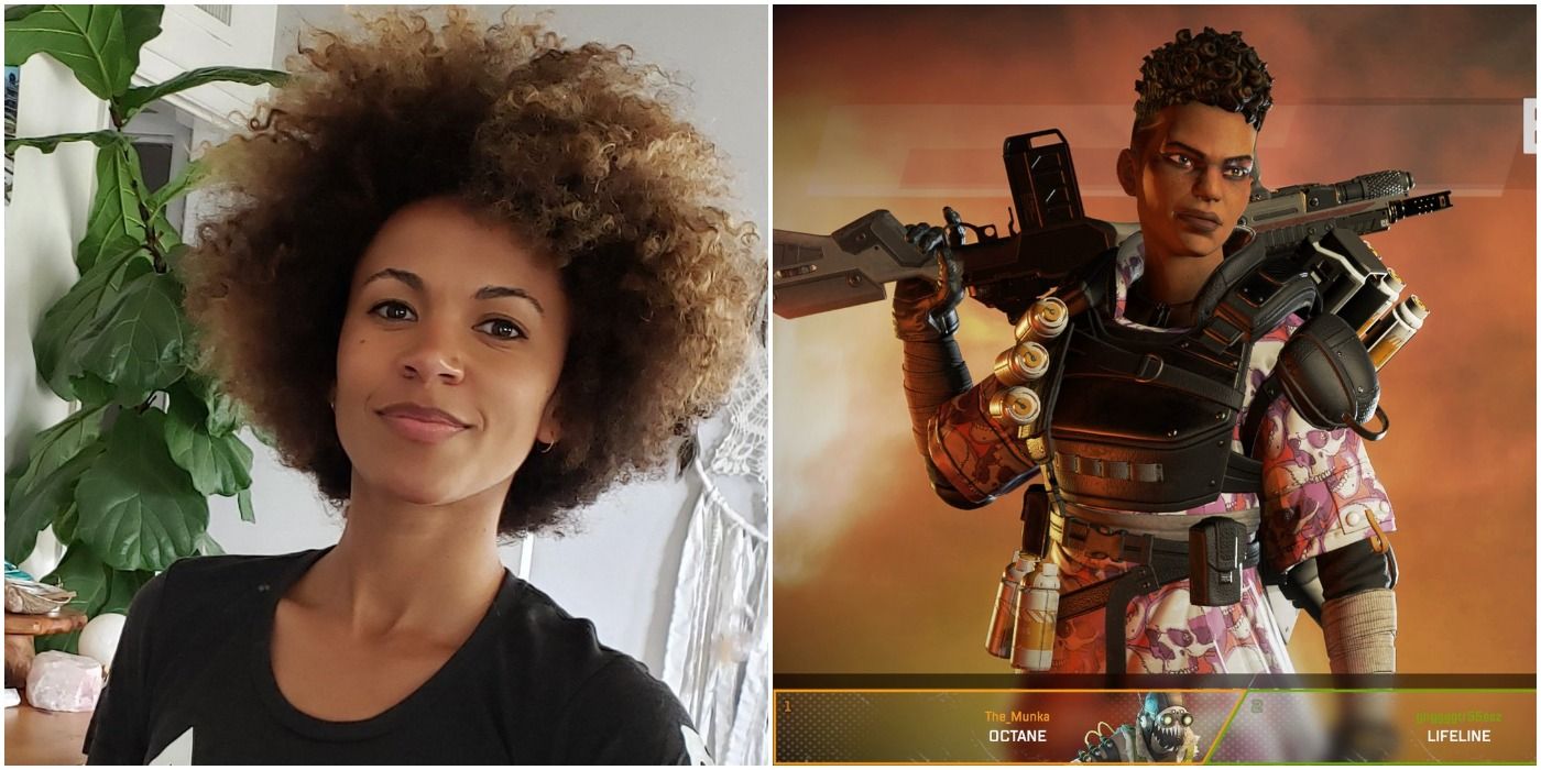 Erica Luttrell as Bangalore in Apex Legends